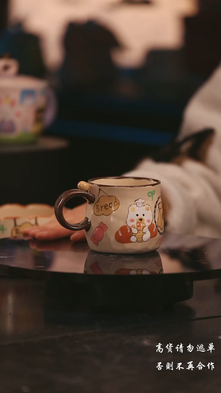 陶瓷景德镇可爱设计师款陶瓷 