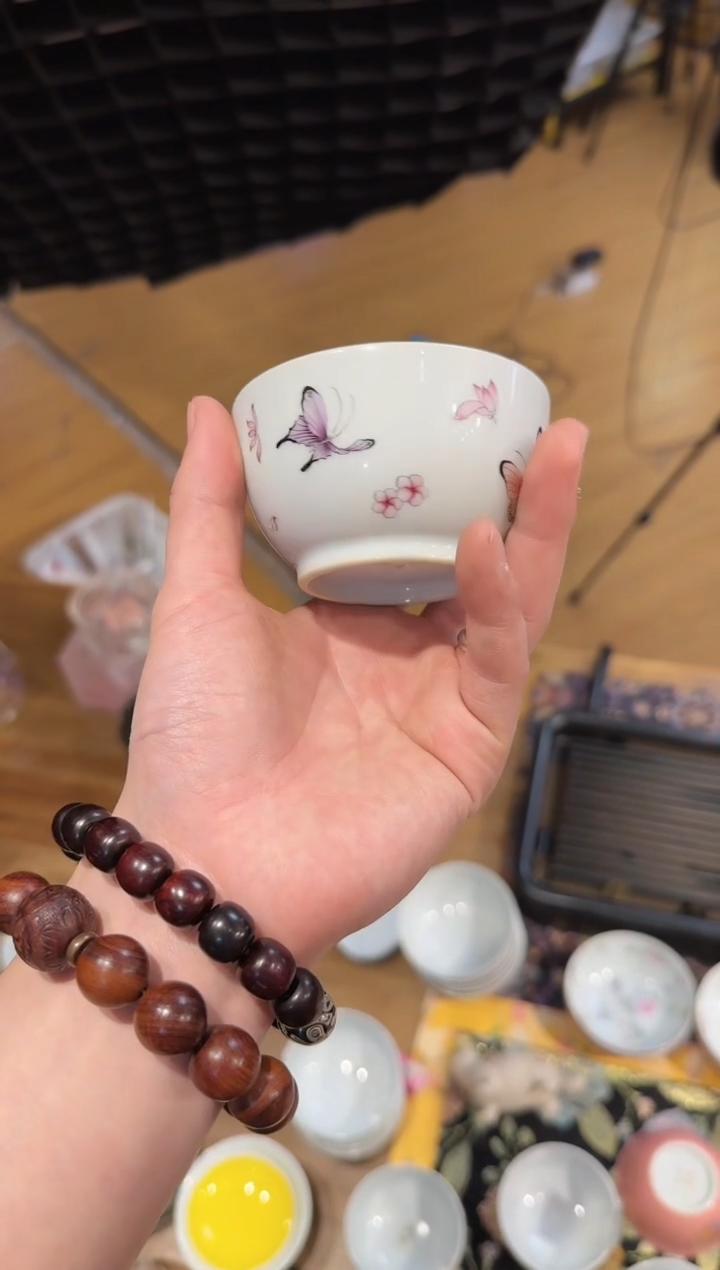 【闪购商品】瓷片杯子大碗茶的茶器