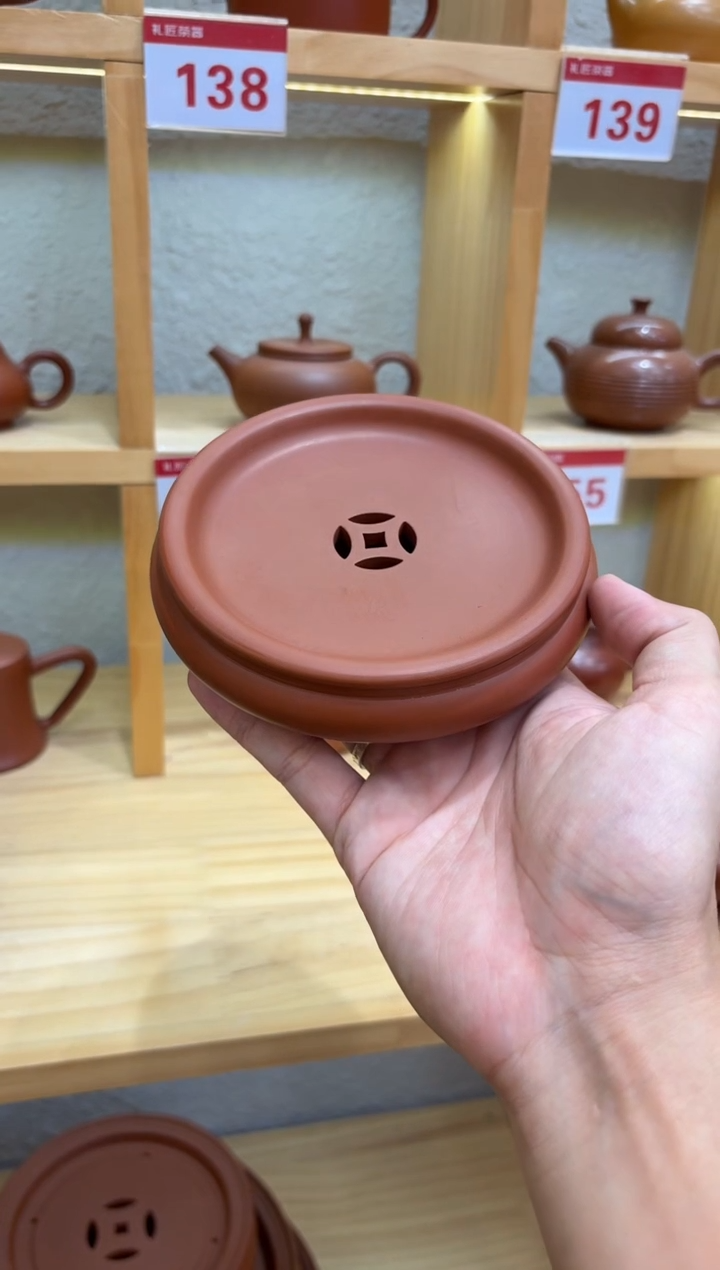 茶壶紫砂@**生铜钱壶承直接拍