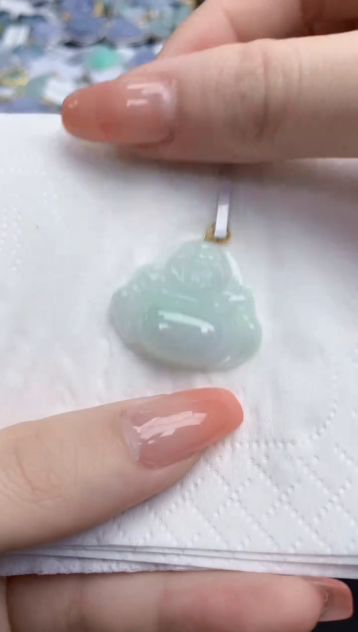 【闪购商品】翡翠颈饰未镶嵌天然缅甸翡翠A货