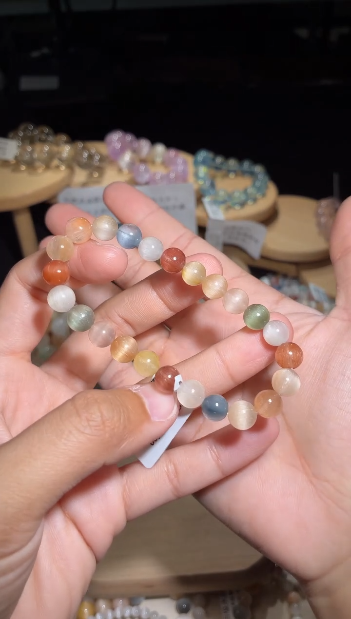 未镶嵌手链水晶129号多样性发一M 7+