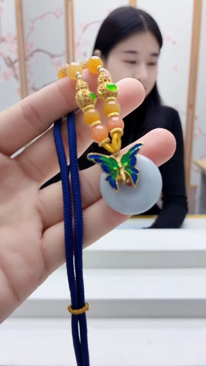 颈饰未镶嵌翡翠4812bb-jj挂件35
