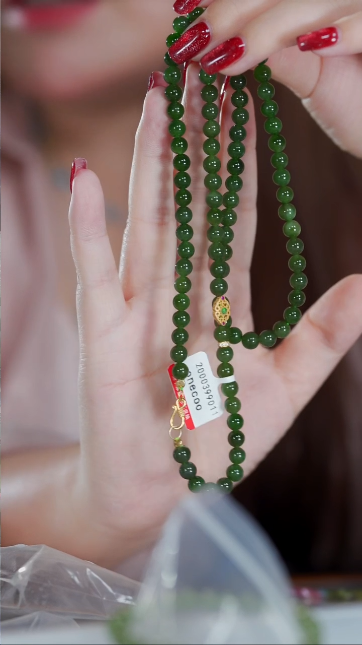 和田玉银S925镶嵌项链多样性发货其一