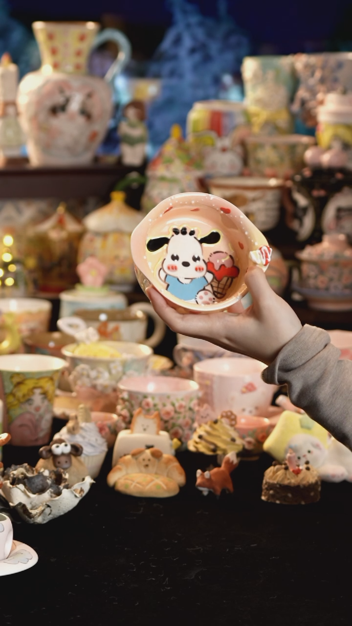 其他陶景德镇釉下彩手绘设计师款陶瓷