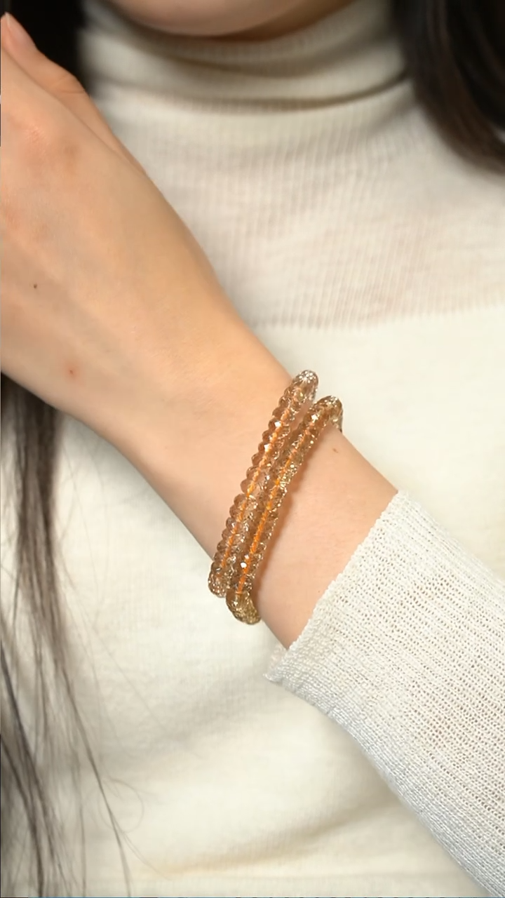 【闪购商品】水晶手链未镶嵌XL2966约6mm多样性发一件