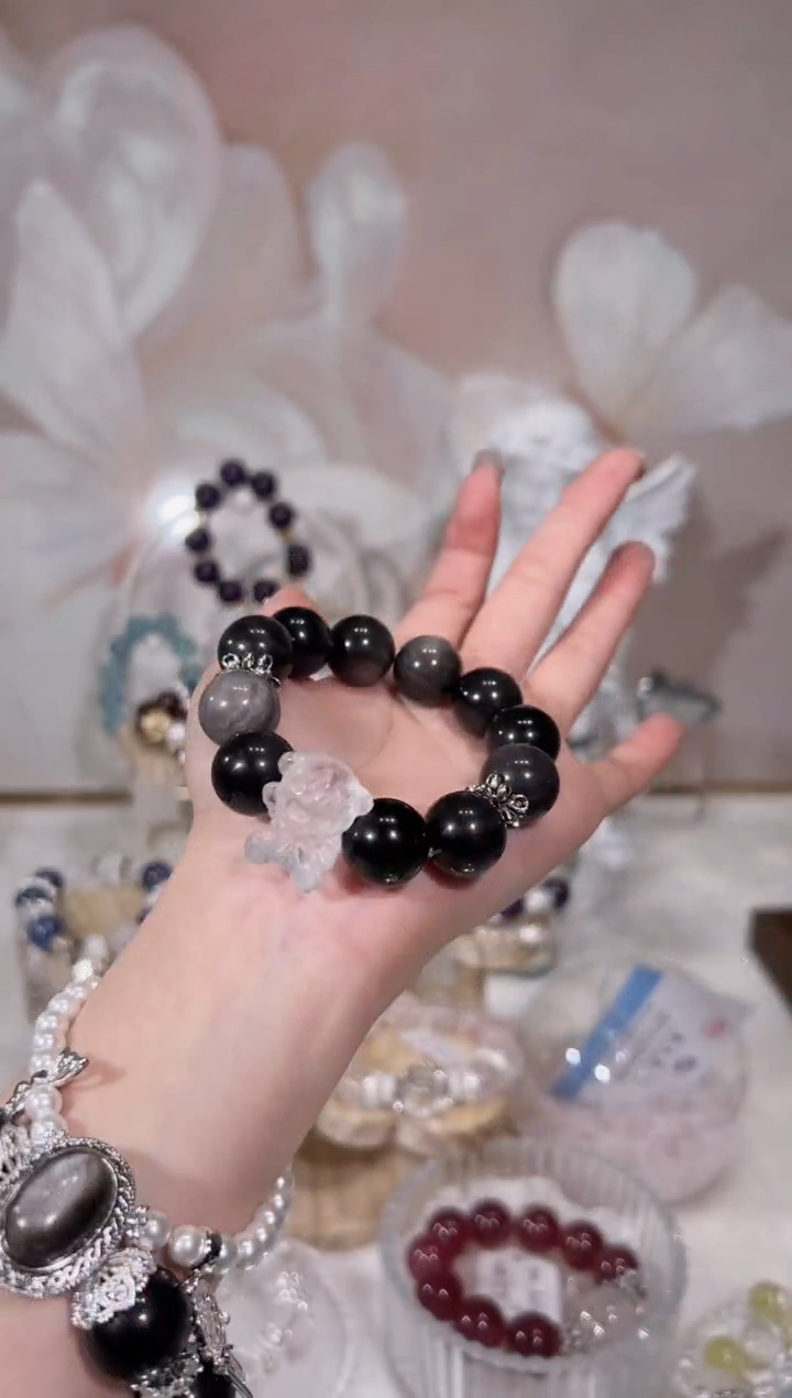 【闪购商品】水晶手链未镶嵌天然水晶默认微瑕 多样性发货发其一