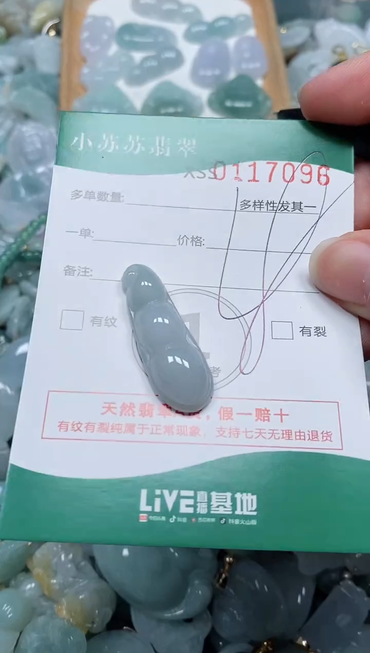 【闪购商品】翡翠颈饰未镶嵌闪购商品0117096
