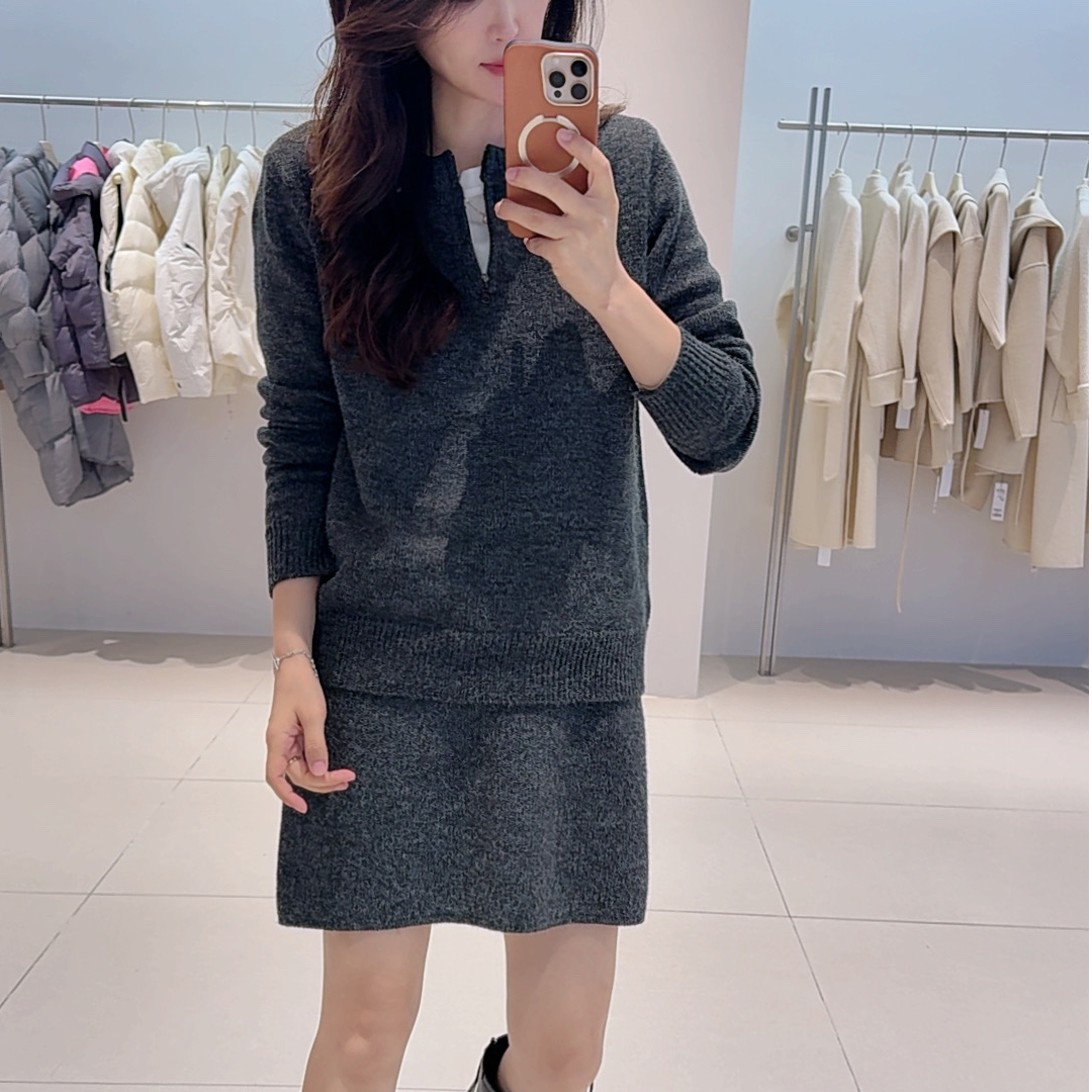 套装-483128迪家时尚圆领休闲风高级感