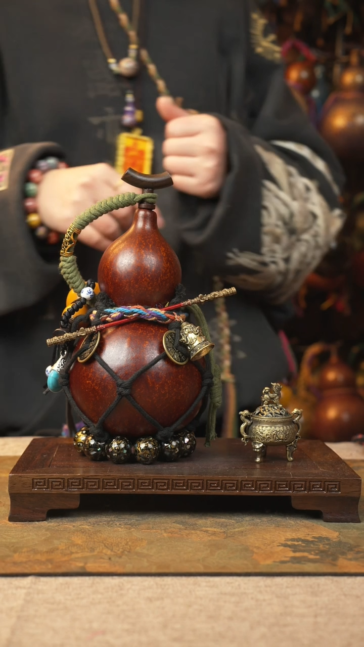 【闪购商品】150大漆葫芦一物一拍记葫堂出品