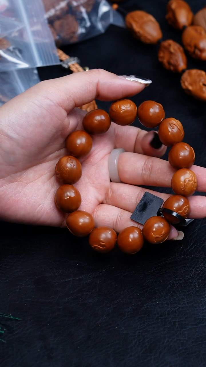 【闪购商品】橄榄核手串/手链15正圆无相佛