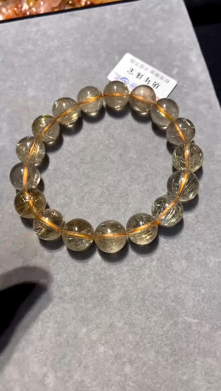 【闪购商品】水晶502-未镶嵌金发12mm+