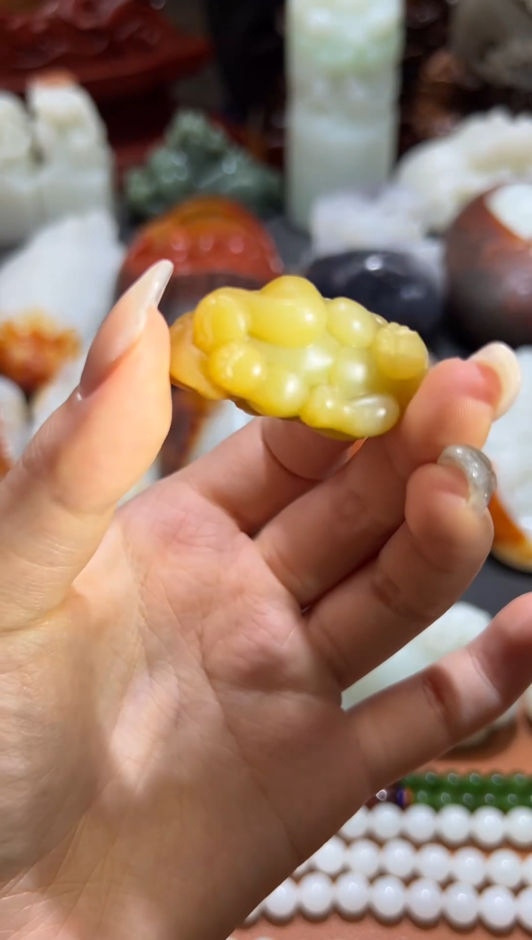 未镶嵌和田玉把件顺****6和田玉