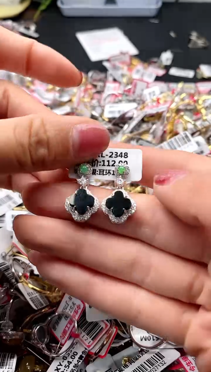 【闪购商品】翡翠戒指银S925镶嵌4444444     4