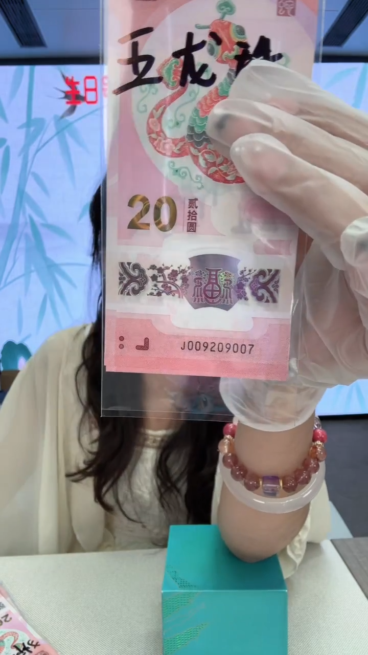 塑料蛇钞一张009209007