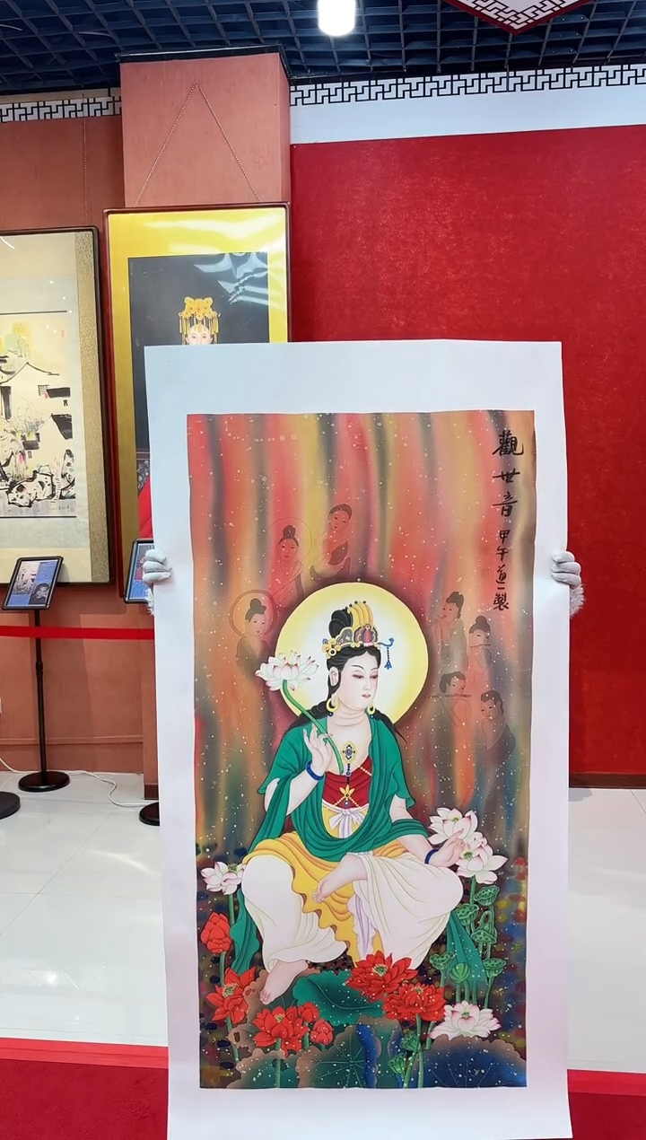 【闪购商品】国画道一老师亲笔绘画作品D81