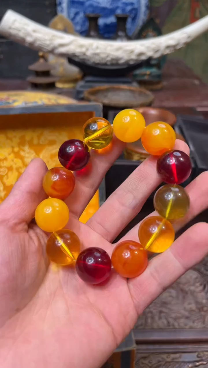 【闪购商品】琥珀手链未镶嵌90羊羊羊羊羊羊羊羊