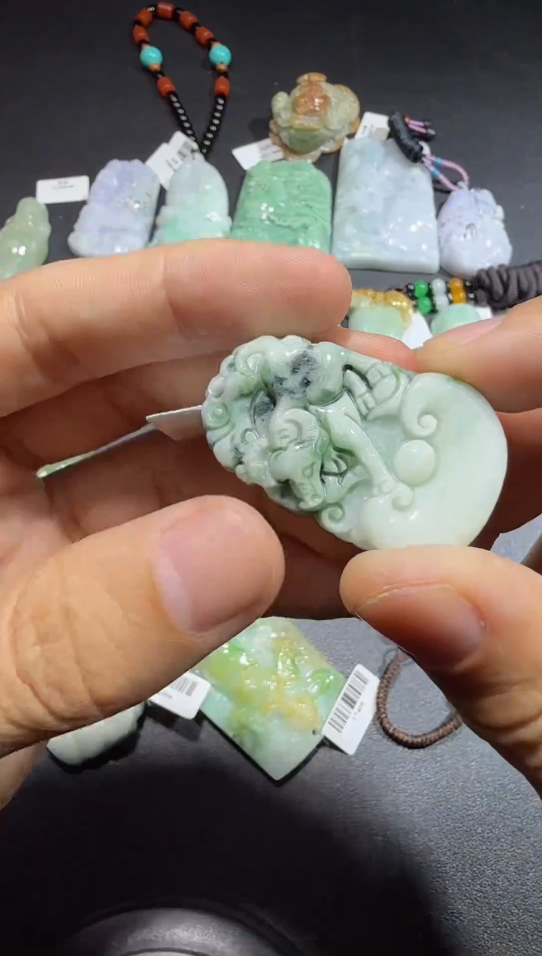 【闪购商品】翡翠颈饰未镶嵌00000850