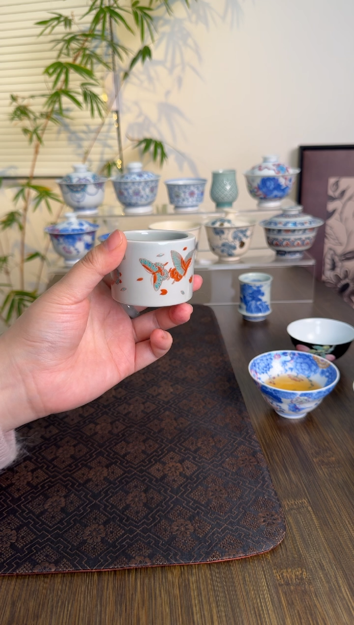 【闪购商品】景德镇手绘茶杯茶杯