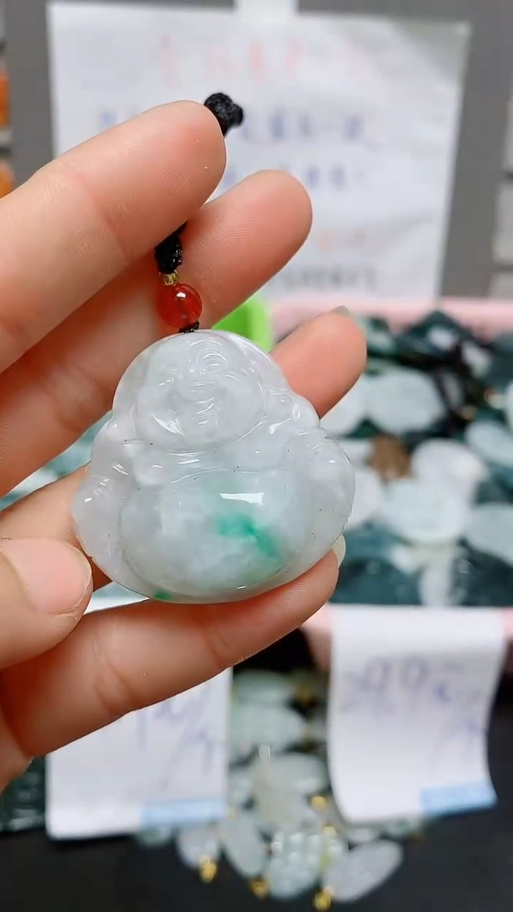 【闪购商品】翡翠颈饰未镶嵌天然翡翠A货