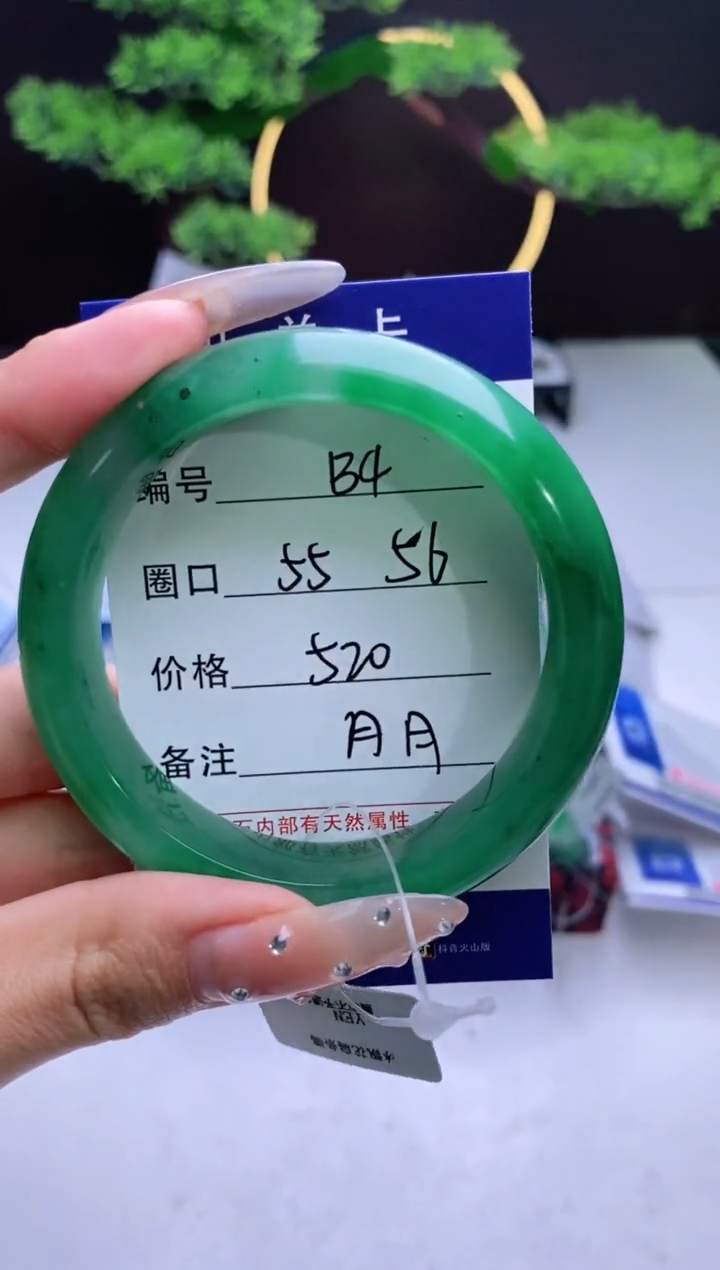 【闪购商品】石英质玉手镯未镶嵌【冰澜珠宝】-序号4