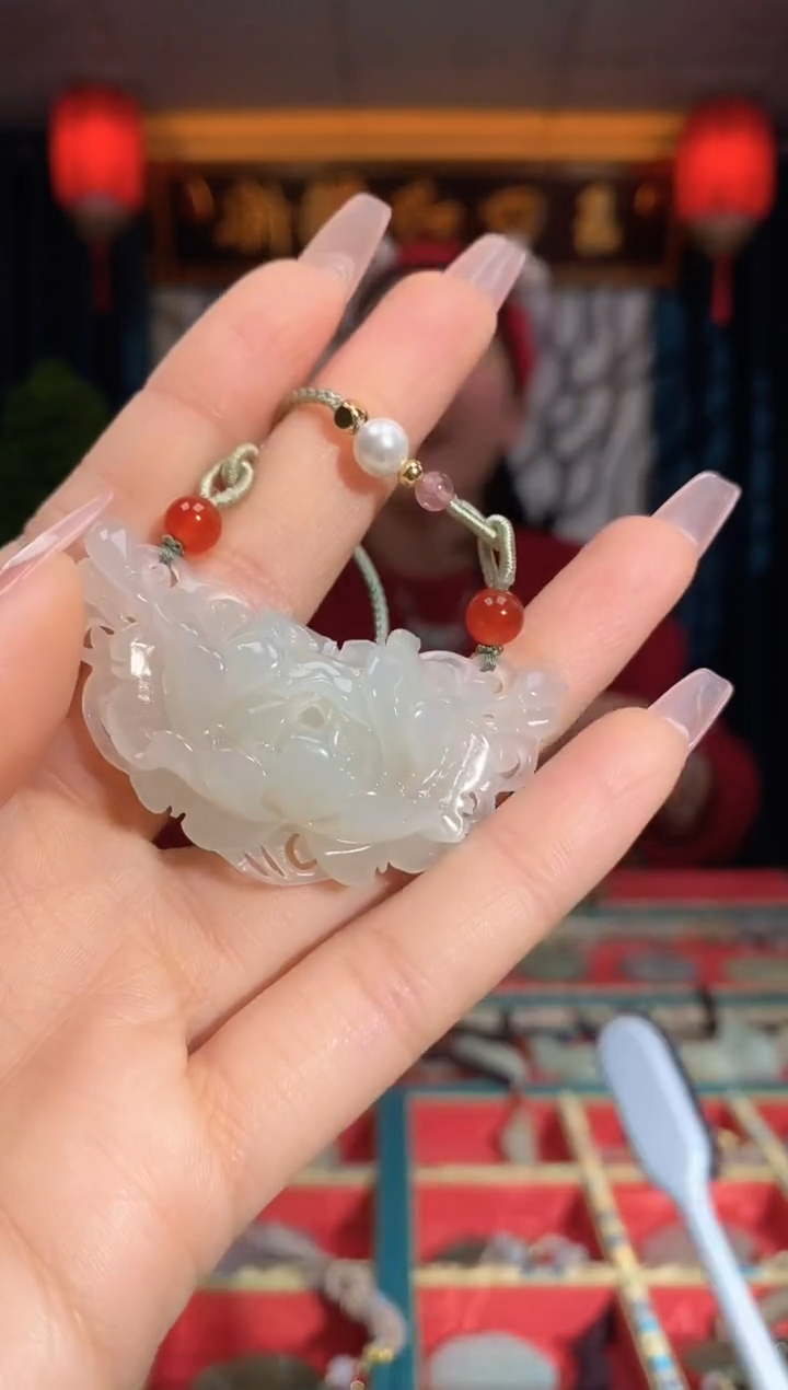 【闪购商品】和田玉颈饰未镶嵌花