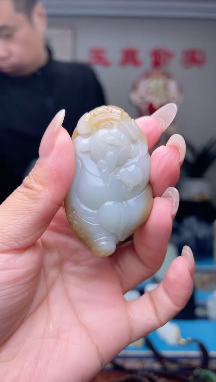 【闪购商品】和田玉挂件未镶嵌1