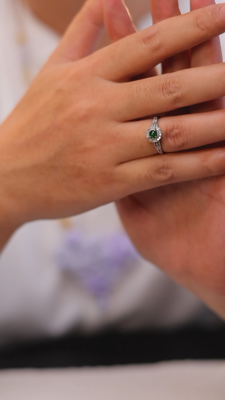 【闪购商品】翡翠戒指未镶嵌24小时内发货质保A货