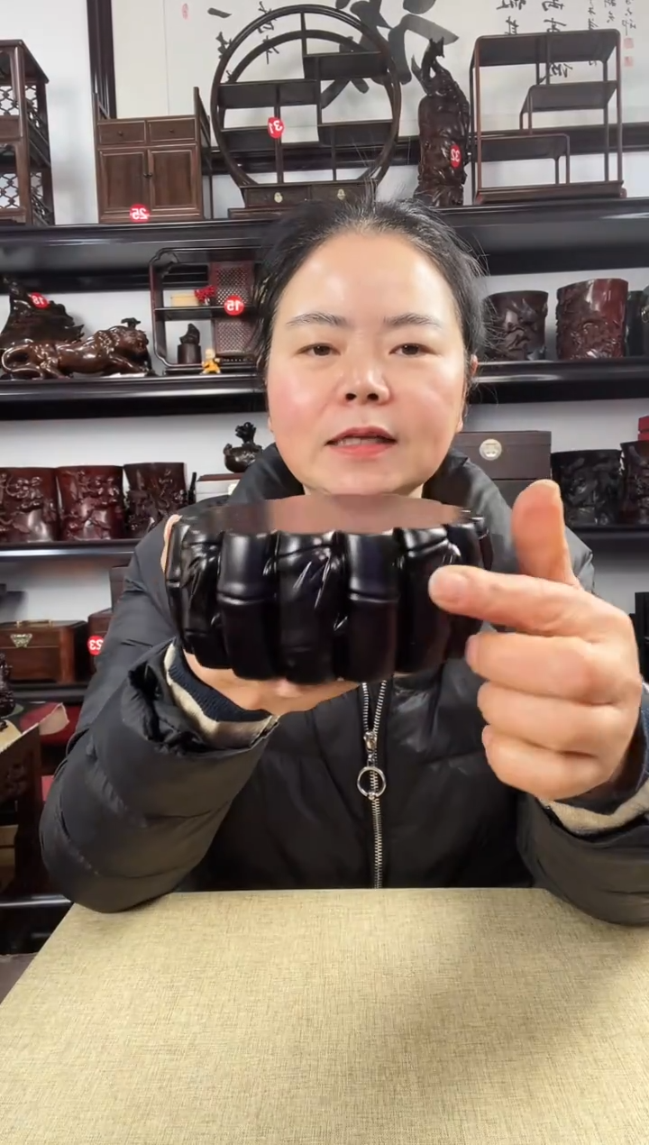 木107瑕疵老李红木工艺品