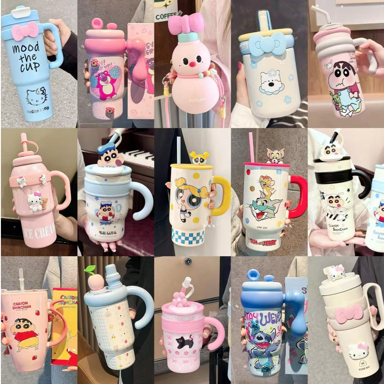 (水杯工厂折扣王)【B01-B100】品牌水杯孤品清库存品牌水杯