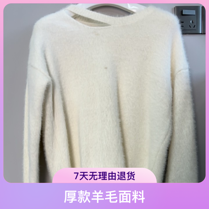 宽松长袖其她常规纯色常规袖毛衣气质休闲女装朋克风