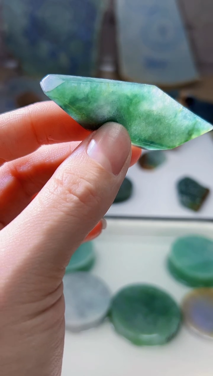 裸石翡翠天然翡翠A货玉 南 899