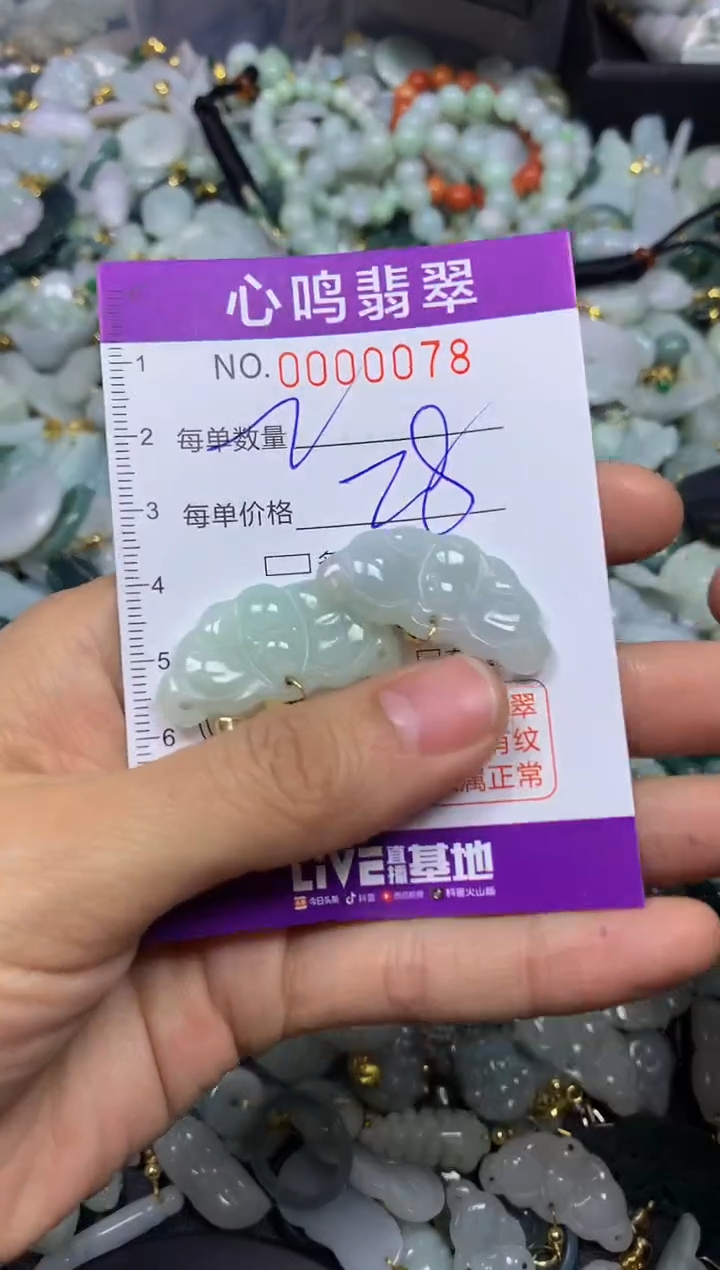 【闪购商品】翡翠颈饰未镶嵌闪购00078