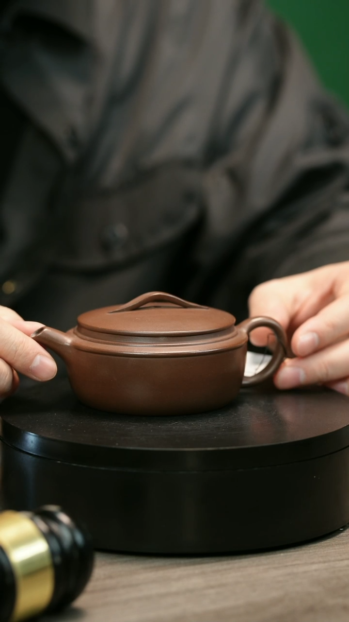 茶壶紫砂ꪜ****财H1601赵信军光素竹瓦