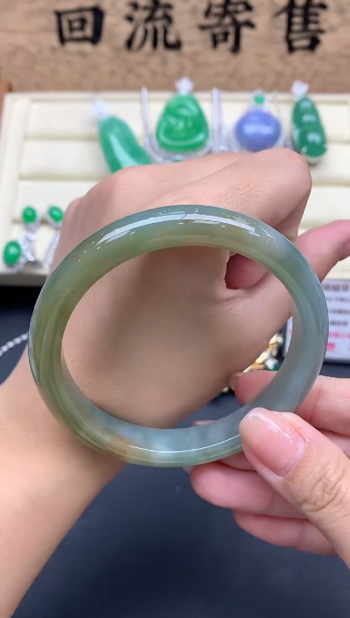 【闪购商品】翡翠手镯未镶嵌343-中国好珍宝