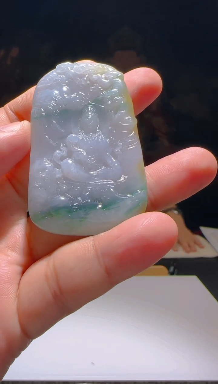 定制翡翠未镶嵌L-@@QJBD513040