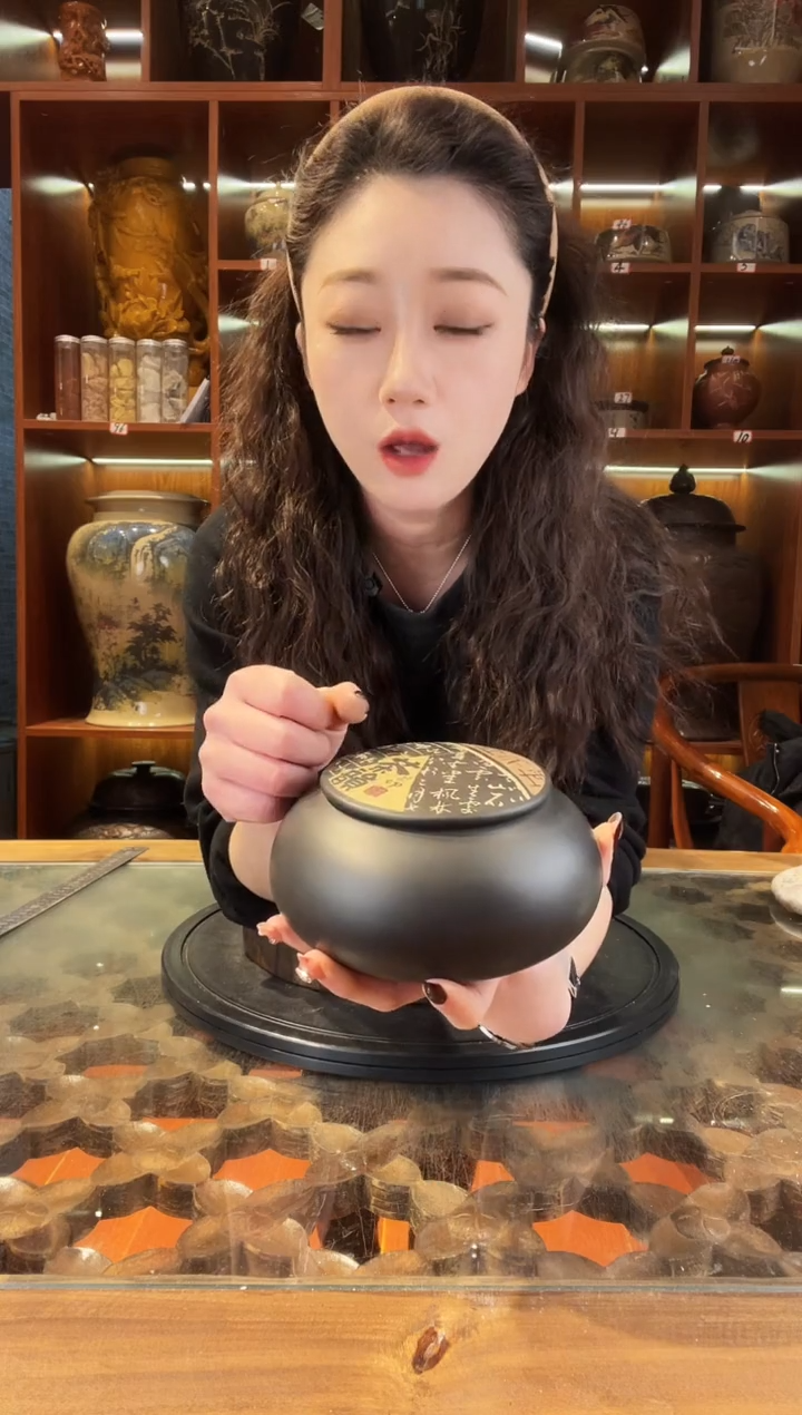 【闪购商品】缸云南建水紫陶茶罐