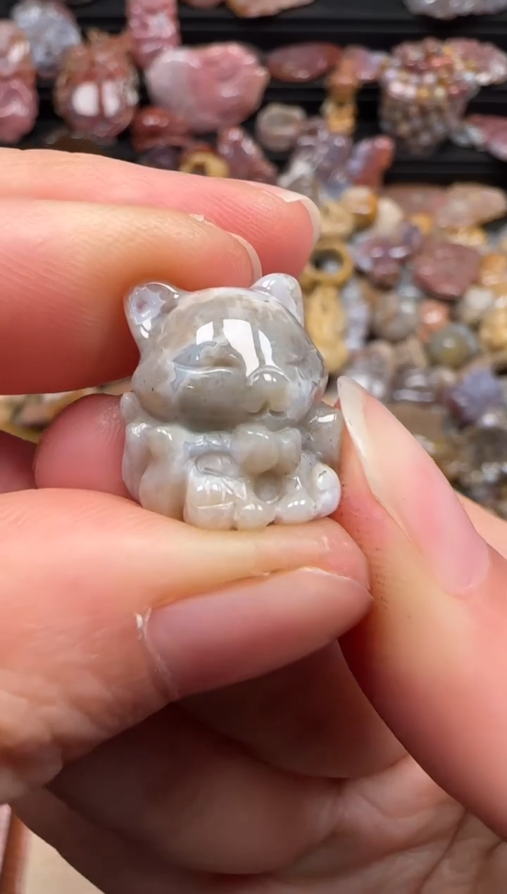 【闪购商品】硅化珊瑚（珊瑚玉）颈饰未镶嵌698