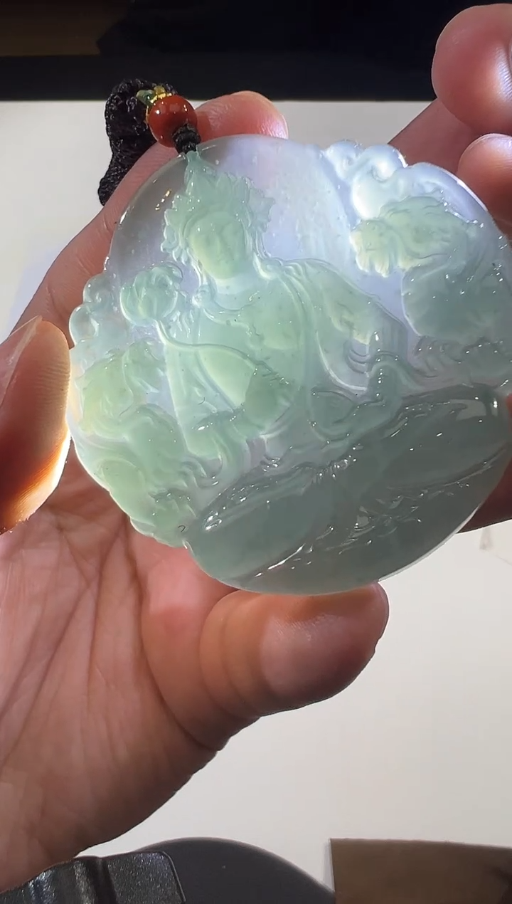 吊坠(不含链)未镶嵌翡翠度母