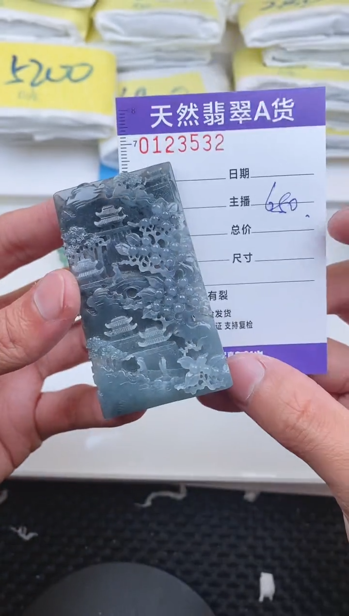 【闪购商品】翡翠颈饰未镶嵌3532........