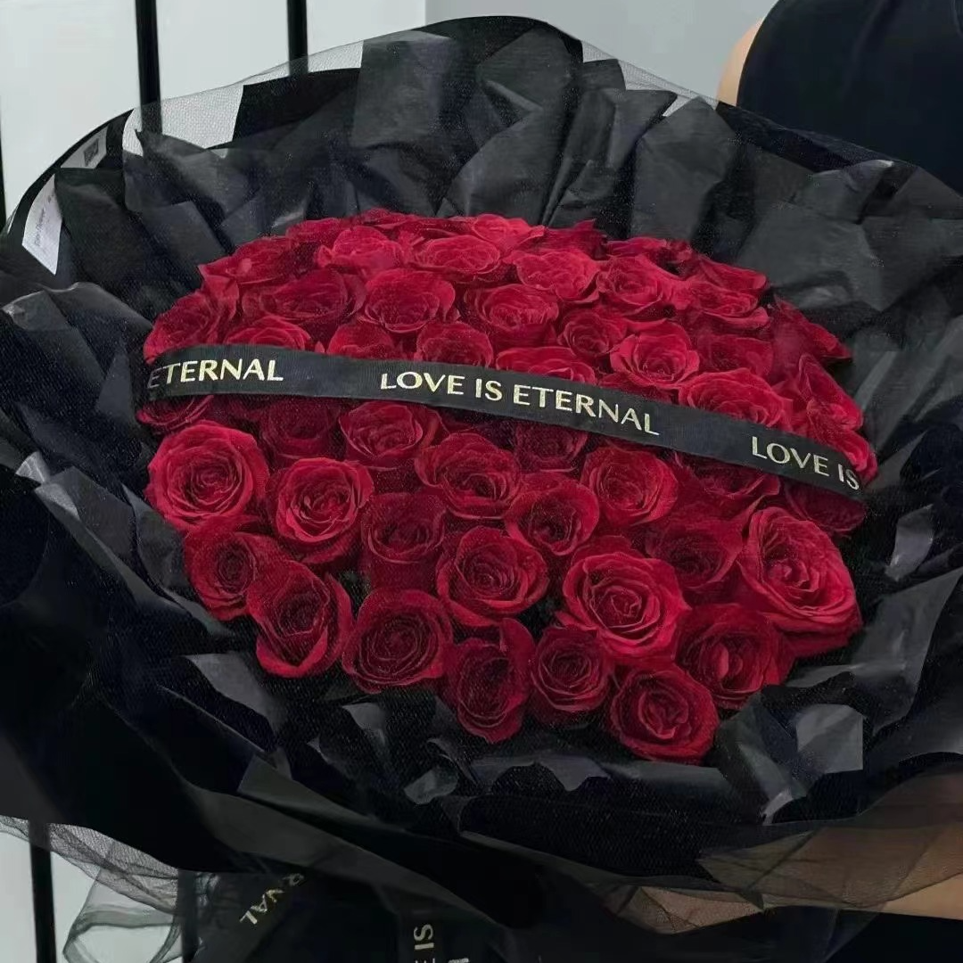 【爱你三生三世】33朵红玫瑰送女友送老婆送闺蜜生日礼物鲜花小时达同城送货上门