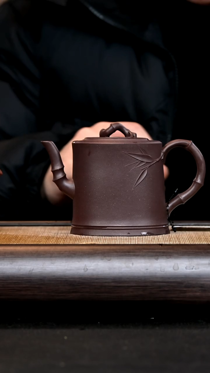 【闪购商品】紫砂茶壶AY5610 一品竹 底槽清