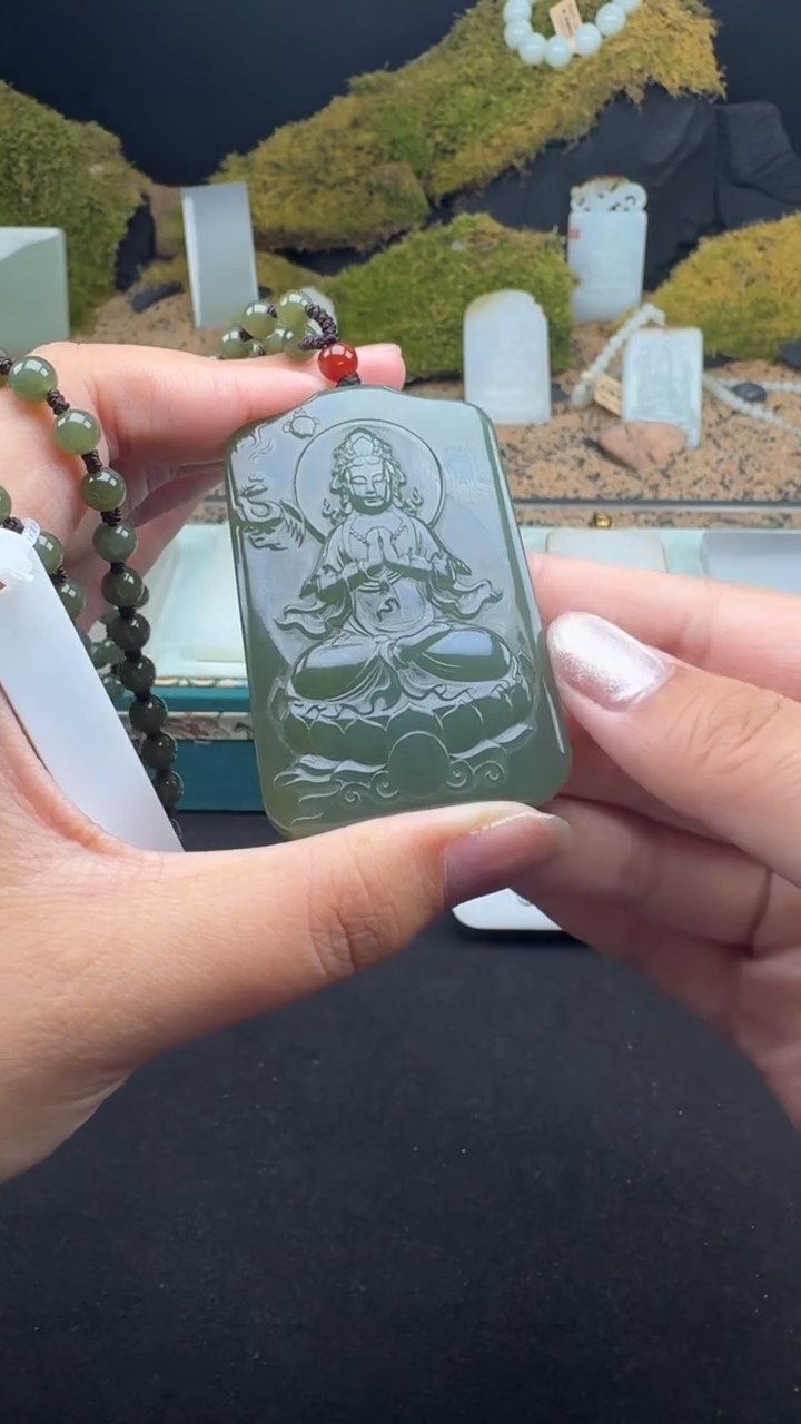 【闪购商品】和田玉颈饰未镶嵌婷婷