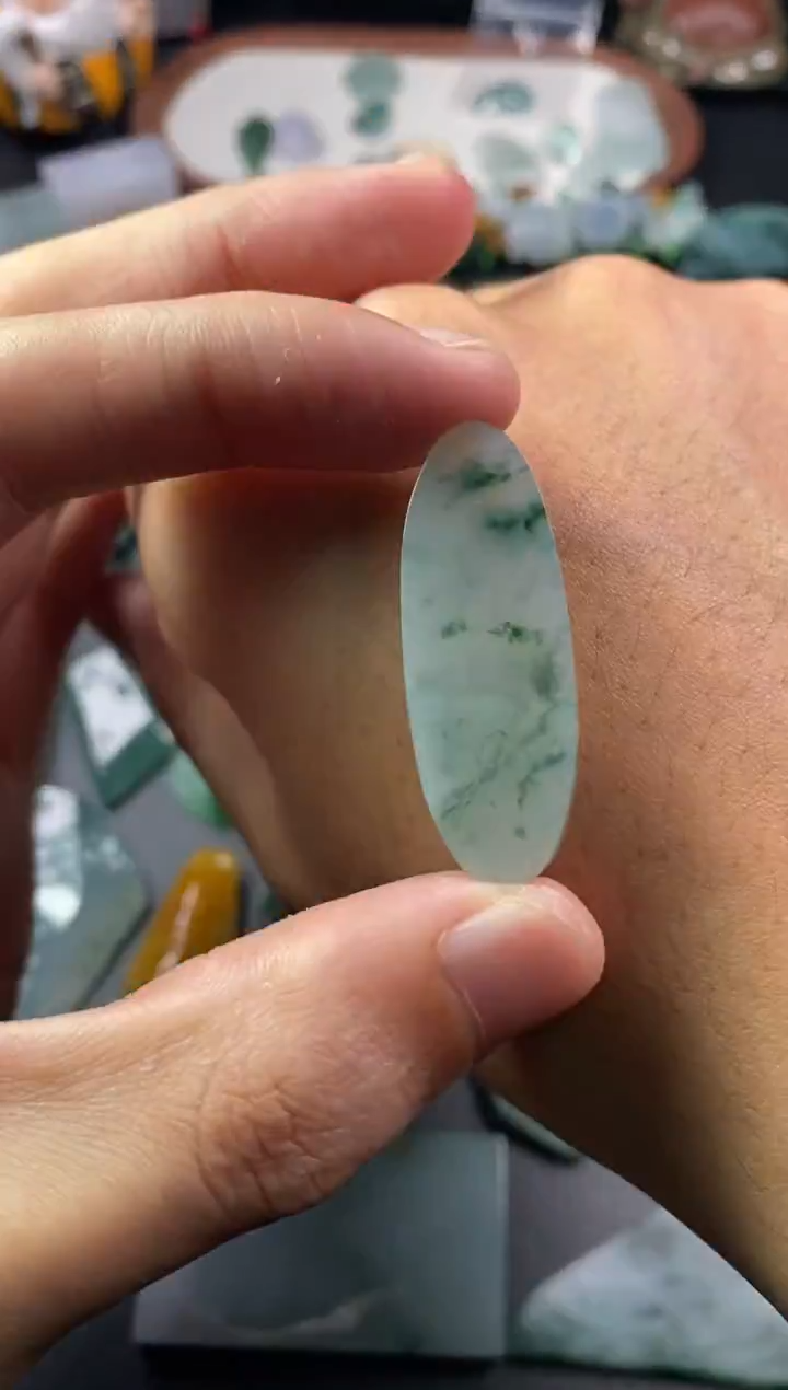 未镶嵌定制翡翠翡翠片料定制未镶嵌12.24-11