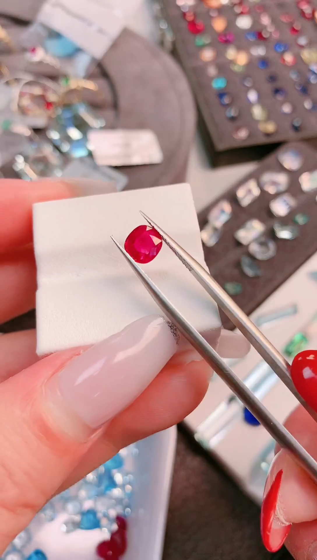 裸石红宝石天然1.17ct