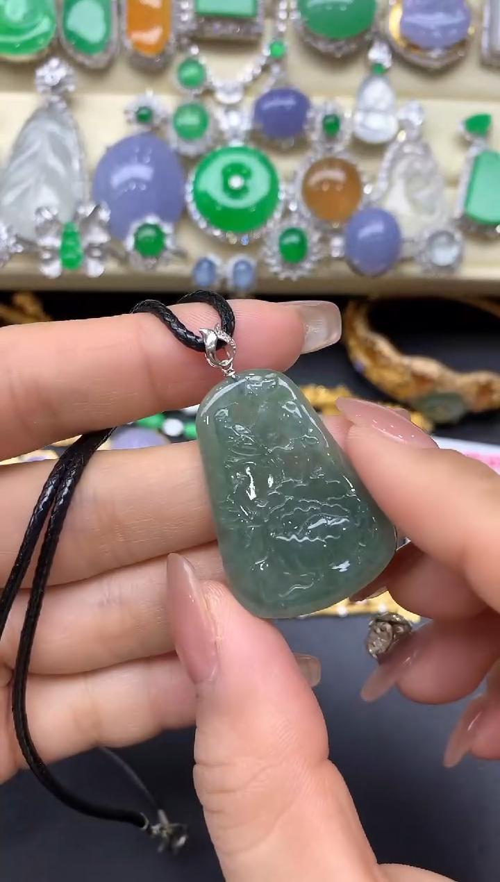 颈饰未镶嵌翡翠19-中国好珍宝