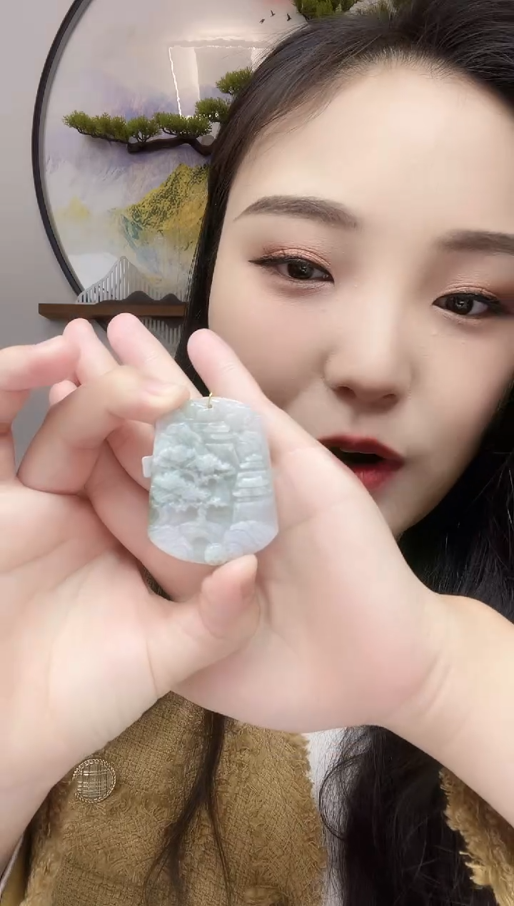 【闪购商品】翡翠颈饰未镶嵌天然A货翡翠