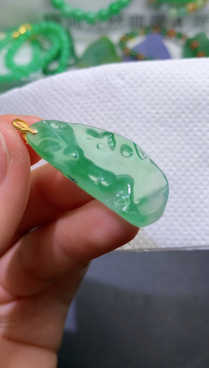 颈饰未镶嵌翡翠845