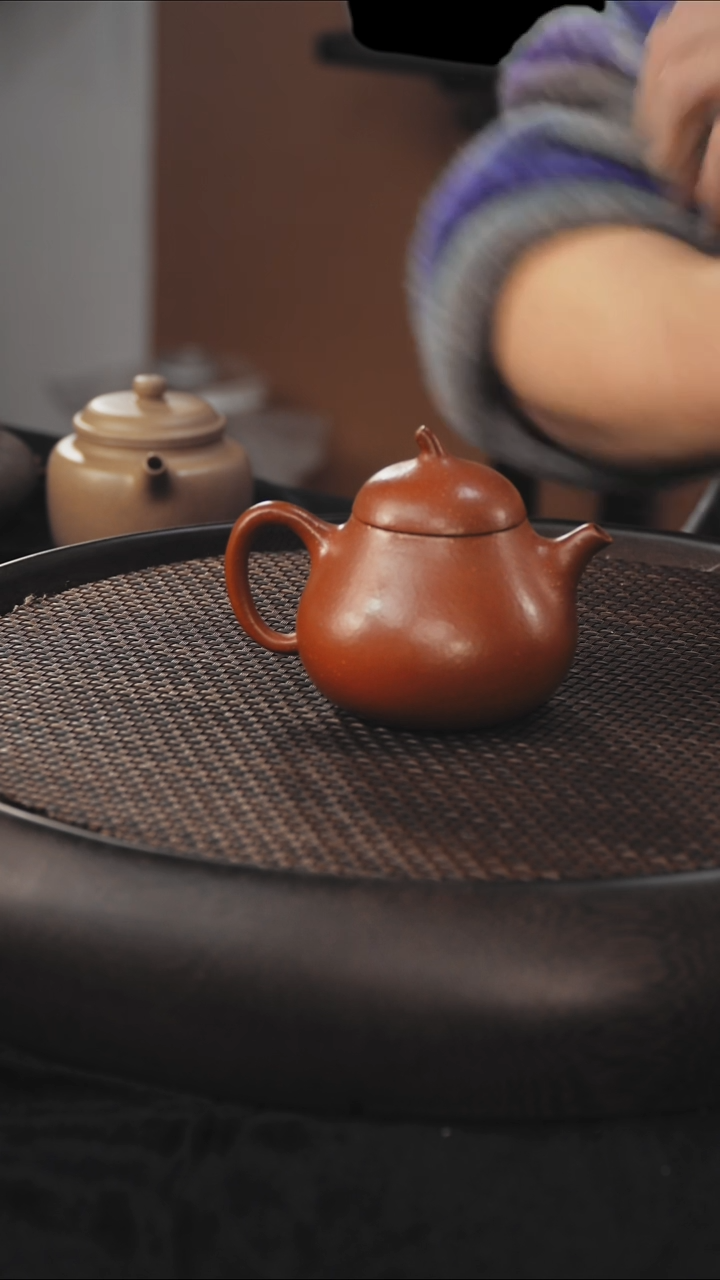 茶壶紫砂茄瓜 降坡泥