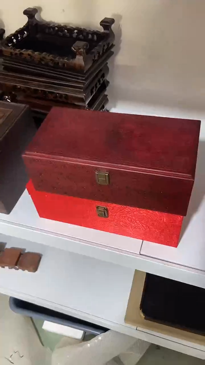 木尹*烁 梅花款大首饰盒