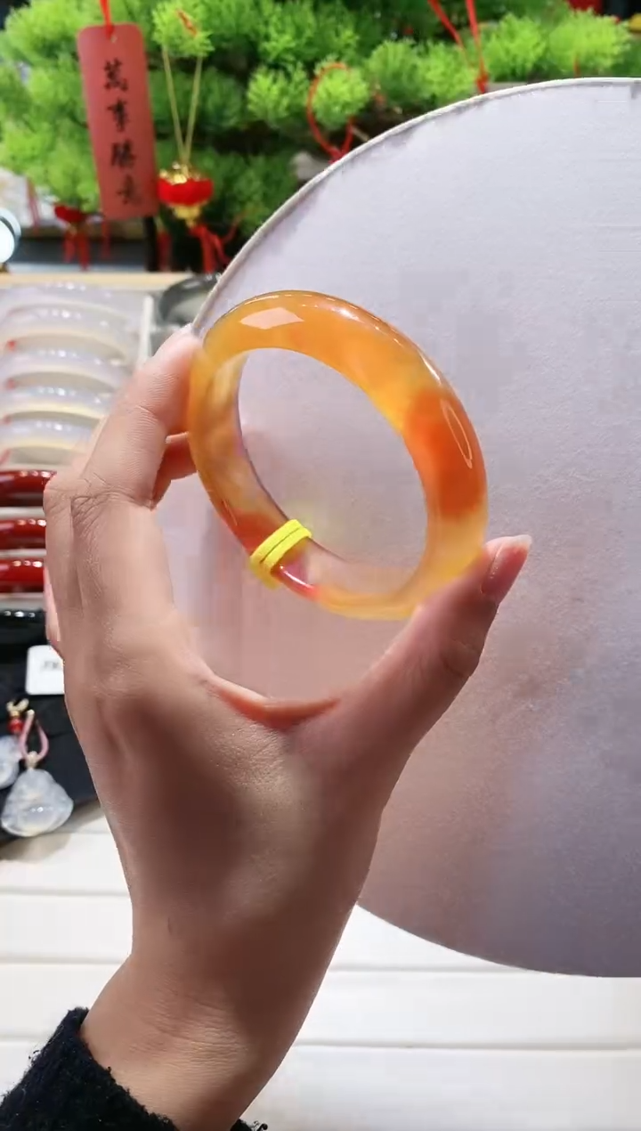 【闪购商品】玛瑙/玉髓手镯未镶嵌134-59.9